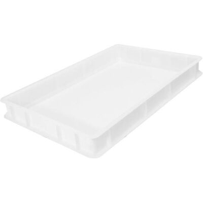 Gastro Přepravka plast 10 l, 40 × 30 × 10,5 cm, bílá Gastro Přepravka plast 10 l, 40 × 30 × 10,5 cm, bílá