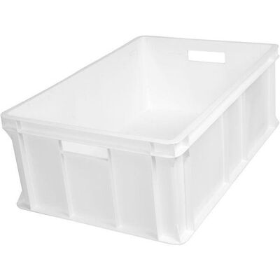Gastro Přepravka plast 40 l, 60 × 40 × 21 cm, bílá Gastro Přepravka plast 40 l, 60 × 40 × 21 cm, bílá