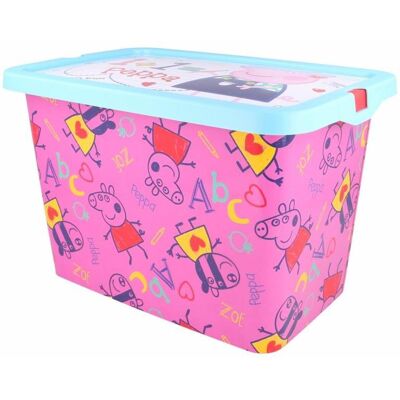 Stor Úložný box 7 l Peppa Pig Stor Úložný box 7 l Peppa Pig