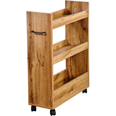 Kesper Úzký Kuchyňský regál dub sonoma 22 cm Kesper Úzký Kuchyňský regál dub sonoma 22 cm