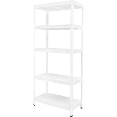 KOVONA SYSTEM Regál KOVONA DRUMY 180 x 80 x 40 cm, bílý KOVONA SYSTEM Regál KOVONA DRUMY 180 x 80 x 40 cm, bílý