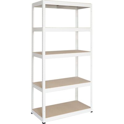 KOVONA SYSTEM Regál KOVONA FUTUR 180 x 90 x 45 cm, bílý KOVONA SYSTEM Regál KOVONA FUTUR 180 x 90 x 45 cm, bílý