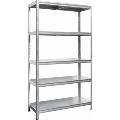 KOVONA SYSTEM Regál KOVONA Drumy 180 × 100 × 40 cm, pozink KOVONA SYSTEM Regál KOVONA Drumy 180 × 100 × 40 cm, pozink