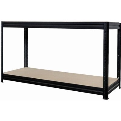 KOVONA SYSTEM KOVONA Heavy pracovní stůl 87 × 120 × 60 cm, černý KOVONA SYSTEM KOVONA Heavy pracovní stůl 87 × 120 × 60 cm, černý