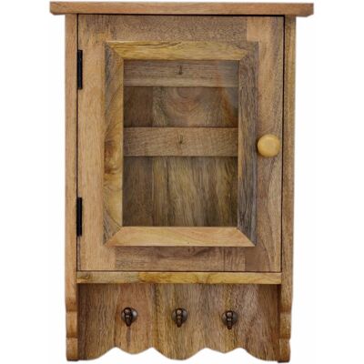 Raavi LAKŠMI Skříňka na klíče Devi 35 × 50 × 10 cm, mangové dřevo Raavi LAKŠMI Skříňka na klíče Devi 35 × 50 × 10 cm, mangové dřevo