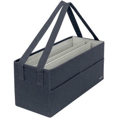 Leitz Fabric Textilní úložný box pro sdílené pracovní místo 21 × 46,5 × 20 cm Leitz Fabric Textilní úložný box pro sdílené pracovní místo 21 × 46,5 × 20 cm