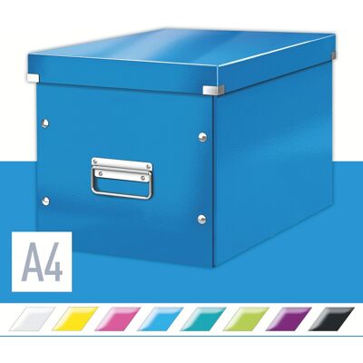 LEITZ WOW Click & Store A4 32 x 31 x 36 cm, modrá LEITZ WOW Click & Store A4 32 x 31 x 36 cm, modrá