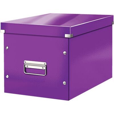 LEITZ WOW Click & Store A4 32 x 31 x 36 cm, purpurová LEITZ WOW Click & Store A4 32 x 31 x 36 cm, purpurová