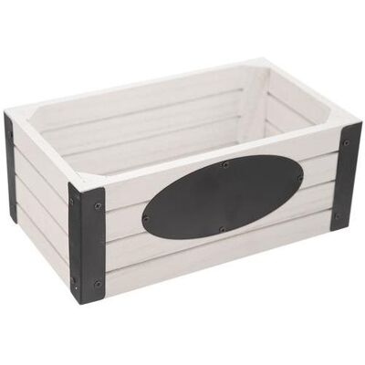 Orion Bedýnka dřevo/kov Rustic 24x14x10 cm Orion Bedýnka dřevo/kov Rustic 24x14x10 cm