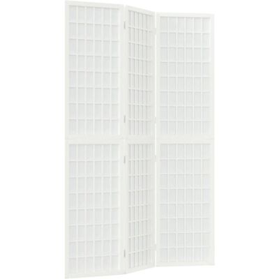 vidaXL Bílý 120x170cm Japonský shoji Room Divider 3-Panel vidaXL Bílý 120x170cm Japonský shoji Room Divider 3-Panel