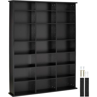 Tectake Stevie 105,5 × 19 × 136,5 cm - černý Tectake Stevie 105,5 × 19 × 136,5 cm - černý