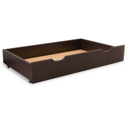 TEXTILOMANIE Úložný box pod postel 200 cm, ořech TEXTILOMANIE Úložný box pod postel 200 cm, ořech