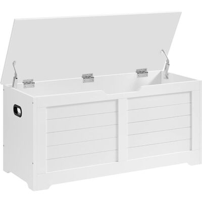 TEXTILOMANIE Chesta Úložný box s víkem bílý TEXTILOMANIE Chesta Úložný box s víkem bílý