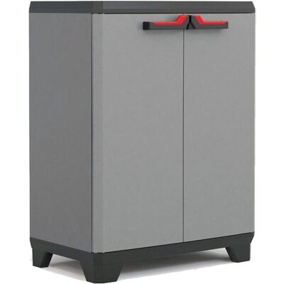 KIS Zahradní skříň STILO LOW CABINET, 90 × 68 × 39 cm, šedá KIS Zahradní skříň STILO LOW CABINET, 90 × 68 × 39 cm, šedá