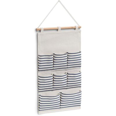 Zeller Závěsný organizér 8 přihrádek, bavlna, 35 × 60 cm Zeller Závěsný organizér 8 přihrádek, bavlna, 35 × 60 cm