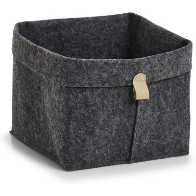 ZELLER Úložný box filcový 24 × 24 × 25 cm, antracit ZELLER Úložný box filcový 24 × 24 × 25 cm, antracit