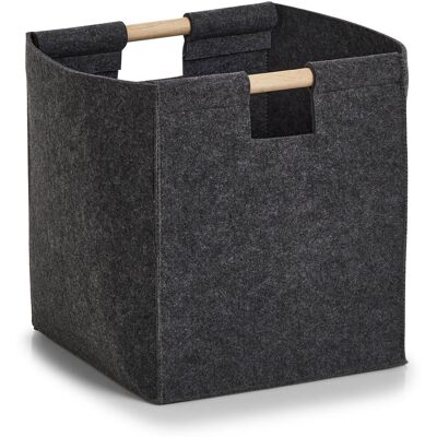 ZELLER Úložný box filcový 30 × 30 × 35 cm, antracit ZELLER Úložný box filcový 30 × 30 × 35 cm, antracit