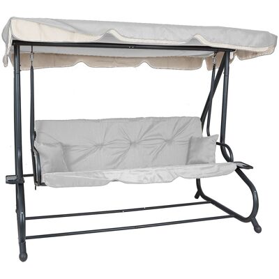 Aga Zahradní houpačka 2v1 GRANDLUX Light Grey Aga Zahradní houpačka 2v1 GRANDLUX Light Grey