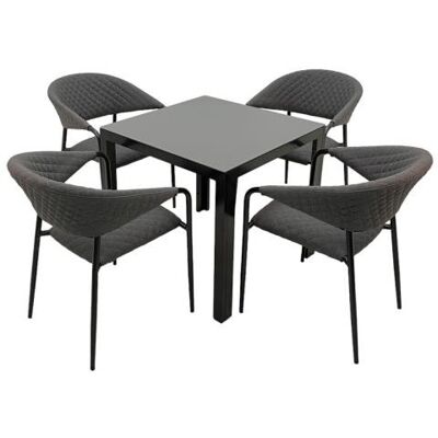 DOPPLER Set zahradního nábytku LUNA MELIA LIKATEX 4+1 DOPPLER Set zahradního nábytku LUNA MELIA LIKATEX 4+1