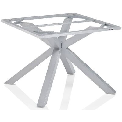 KETTLER Stolová kostra X-LEG 95 × 95 cm, stříbrná KETTLER Stolová kostra X-LEG 95 × 95 cm, stříbrná