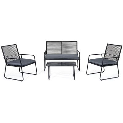 NOELA Set zahradního nábytku LESJA SOFA, včetně podsedáků NOELA Set zahradního nábytku LESJA SOFA, včetně podsedáků