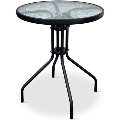 Noela Zahradní stůl BISTRO 60 cm, černý Noela Zahradní stůl BISTRO 60 cm, černý