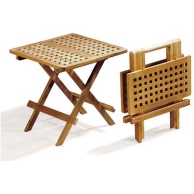 Noela Zahradní stůl, skládací PIKNIK, teak 50 cm Noela Zahradní stůl, skládací PIKNIK, teak 50 cm