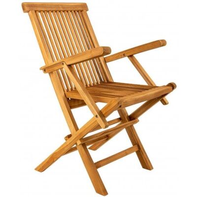 DOPPLER Křeslo zahradní skládací TAMAN RUSSET teak DOPPLER Křeslo zahradní skládací TAMAN RUSSET teak