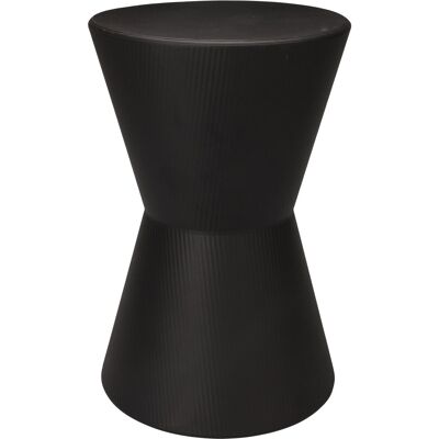 Home Styling Collection Boční stolek k pohovce typu totem TOME, černý, průměr 29 × 45 cm Home Styling Collection Boční stolek k pohovce typu totem TOME, černý, průměr 29 × 45 cm