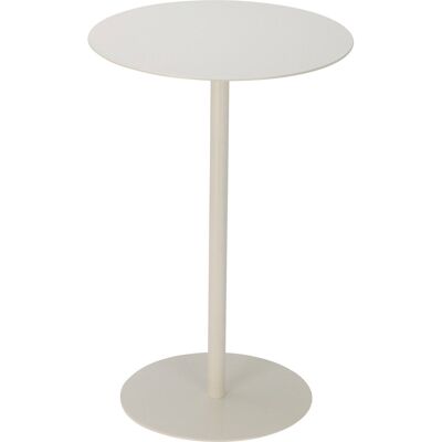 Home Styling Collection Kovový odkládací stolek, průměr 35 × 53 cm, bílý Home Styling Collection Kovový odkládací stolek, průměr 35 × 53 cm, bílý