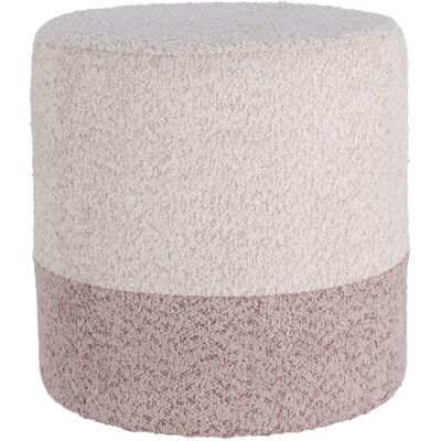 PeragaShop - Pouf - Beige/Růžový - 35cm - Ottoman PeragaShop - Pouf - Beige/Růžový - 35cm - Ottoman