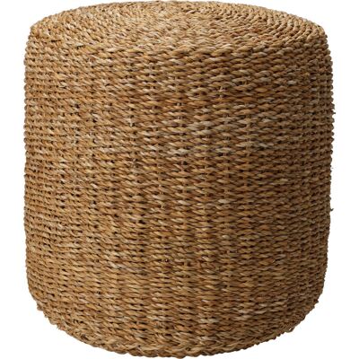 Home&Styling - Kulatý puf z přírodního mořského grassu Ø40x38 cm - Puf Home&Styling - Kulatý puf z přírodního mořského grassu Ø40x38 cm - Puf