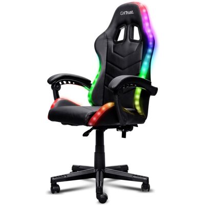 Trust GXT704 RONIQ RGB Gaming Chair Black - černá Trust GXT704 RONIQ RGB Gaming Chair Black - černá