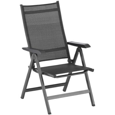 Kettler Basic Plus Polohovací hliníkové křeslo antracit Kettler Basic Plus Polohovací hliníkové křeslo antracit