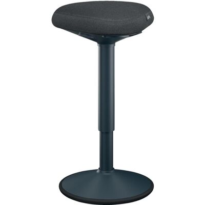 LEITZ ERGO Active Standing Stool, sametová šedá LEITZ ERGO Active Standing Stool, sametová šedá
