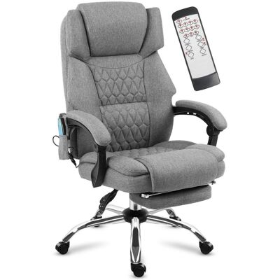 MARK ADLER Otočná židle Boss 6.0 šedá MARK ADLER Otočná židle Boss 6.0 šedá