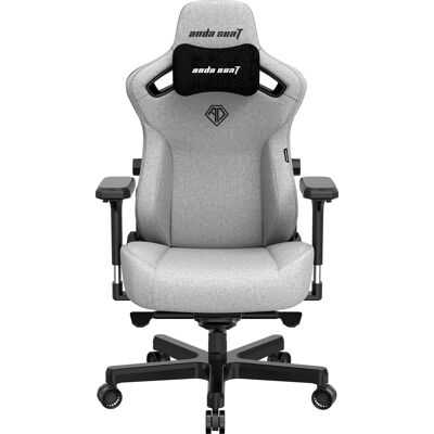 Anda Seat Kaiser Series 3 Premium Gaming Chair - XL Grey Fabric Anda Seat Kaiser Series 3 Premium Gaming Chair - XL Grey Fabric