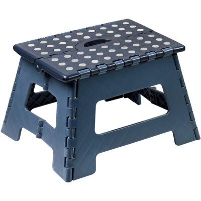 KESPER Skládací stolička 22 × 35 × 27 cm, nosnost 150 kg, tmavě modrá KESPER Skládací stolička 22 × 35 × 27 cm, nosnost 150 kg, tmavě modrá