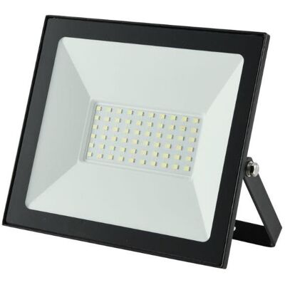 AVIDE Ultratenký LED reflektor černý 50 W 4000 lm, denní AVIDE Ultratenký LED reflektor černý 50 W 4000 lm, denní