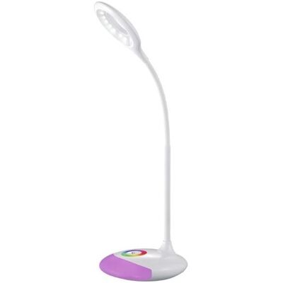 LED stolní lampa Avide - RGB bílá - 4W LED stolní lampa Avide - RGB bílá - 4W