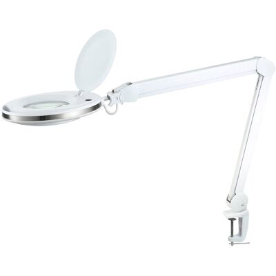 Stolní lampa Rebel - Skleněná čočka - 10W - 6500K - Bílá Stolní lampa Rebel - Skleněná čočka - 10W - 6500K - Bílá