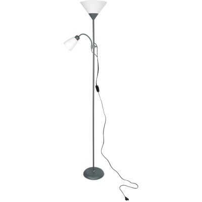 Berger Stojací lampa 1050-FL-2 Grey E27 Berger Stojací lampa 1050-FL-2 Grey E27