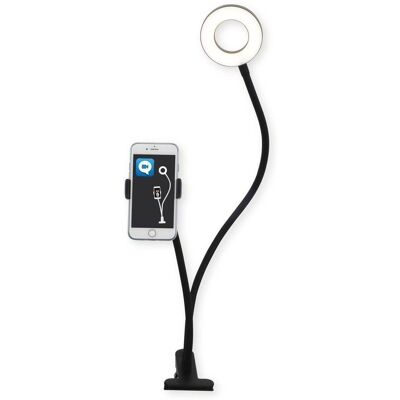Top Light Neck C - LED Stolní lampa s držákem LED/5W/230V černá Top Light Neck C - LED Stolní lampa s držákem LED/5W/230V černá