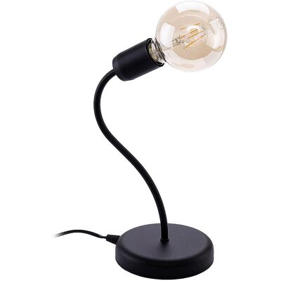 Jupiter 1673 - Stolní lampa LUCE 1xE27/60W/230V černá Jupiter 1673 - Stolní lampa LUCE 1xE27/60W/230V černá