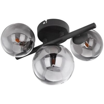 Stropní svítidlo Globo Lighting Riha Černé G9 - 3 Žárovky Stropní svítidlo Globo Lighting Riha Černé G9 - 3 Žárovky