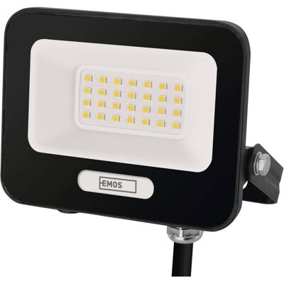 Emos GLARO 20 W, černý, IP65, 2000 lm, neutrální bílá Emos GLARO 20 W, černý, IP65, 2000 lm, neutrální bílá