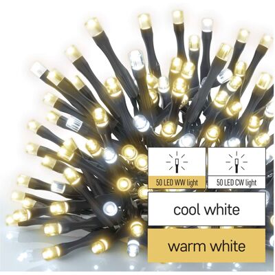 EMOS D1AN01 - 10m Venkovní propojitelná LED řetěz - Bílá EMOS D1AN01 - 10m Venkovní propojitelná LED řetěz - Bílá