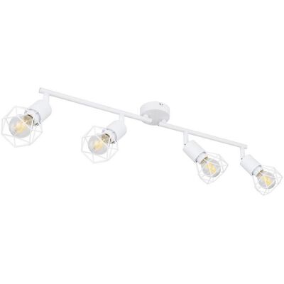Globo Lighting Xara I Osvětlení lišta bílá E14 4 lampy Globo Lighting Xara I Osvětlení lišta bílá E14 4 lampy