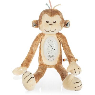 Zopa Plush Sleepy Toy with Projector and Melodies Monkey - Plyšová hračka s projektorem a melodiemi, Noční světlo pro děti Zopa Plush Sleepy Toy with Projector and Melodies Monkey - Plyšová hračka s projektorem a melodiemi, Noční světlo pro děti