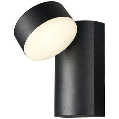 AVIDE LED nástěnné svítidlo Siraz, otočná hlava, černé, teplé světlo 12W AVIDE LED nástěnné svítidlo Siraz, otočná hlava, černé, teplé světlo 12W